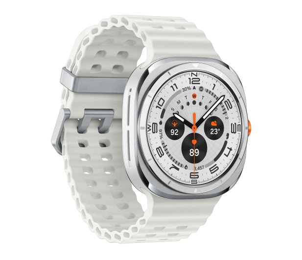 SAMSUNG Galaxy Watch Ultra (2025) Tytanowy Biały LTE - 1344362 - zdjęcie 3
